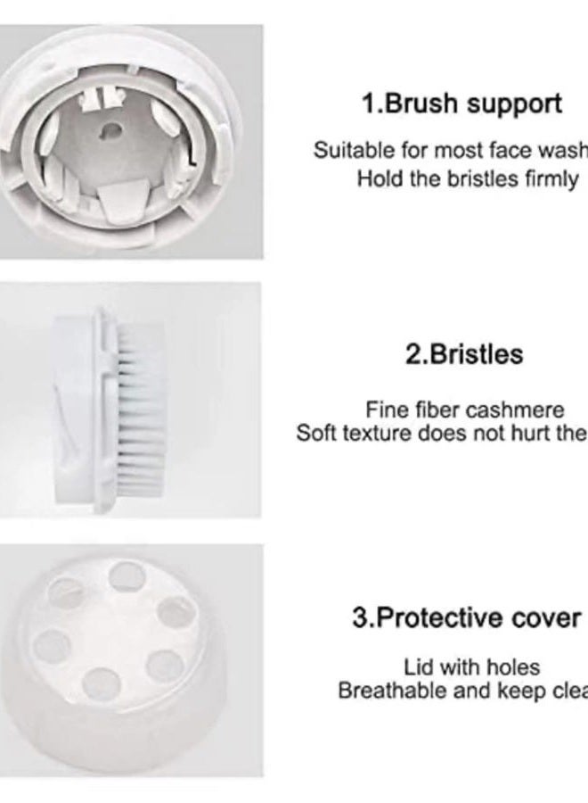 Clarisonic رأس فرشاة تنظيف الوجه Radiance البديل | متوافق مع Mia 1، Mia 2، Mia Fit (1 قطعة) - Image 5