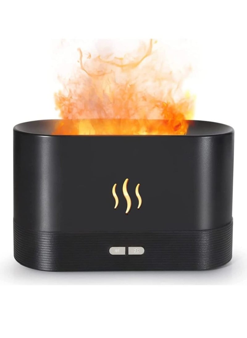 Flame Diffuser for Essential Oils with Aroma Humidifier, Air Essentials Fire Mist Ambientador, Flame Oil Diffuser, Volcano humidifier or Bonfire Diffuser with Flame humidifier  - Image 5