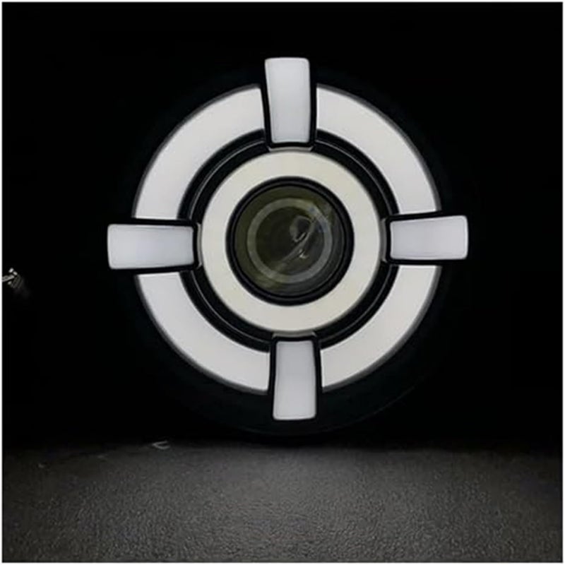 Vuzmode 7-Inch Round LED Headlight and 4-Inch Fog Light Kit for Jeep Wrangler - Image 2