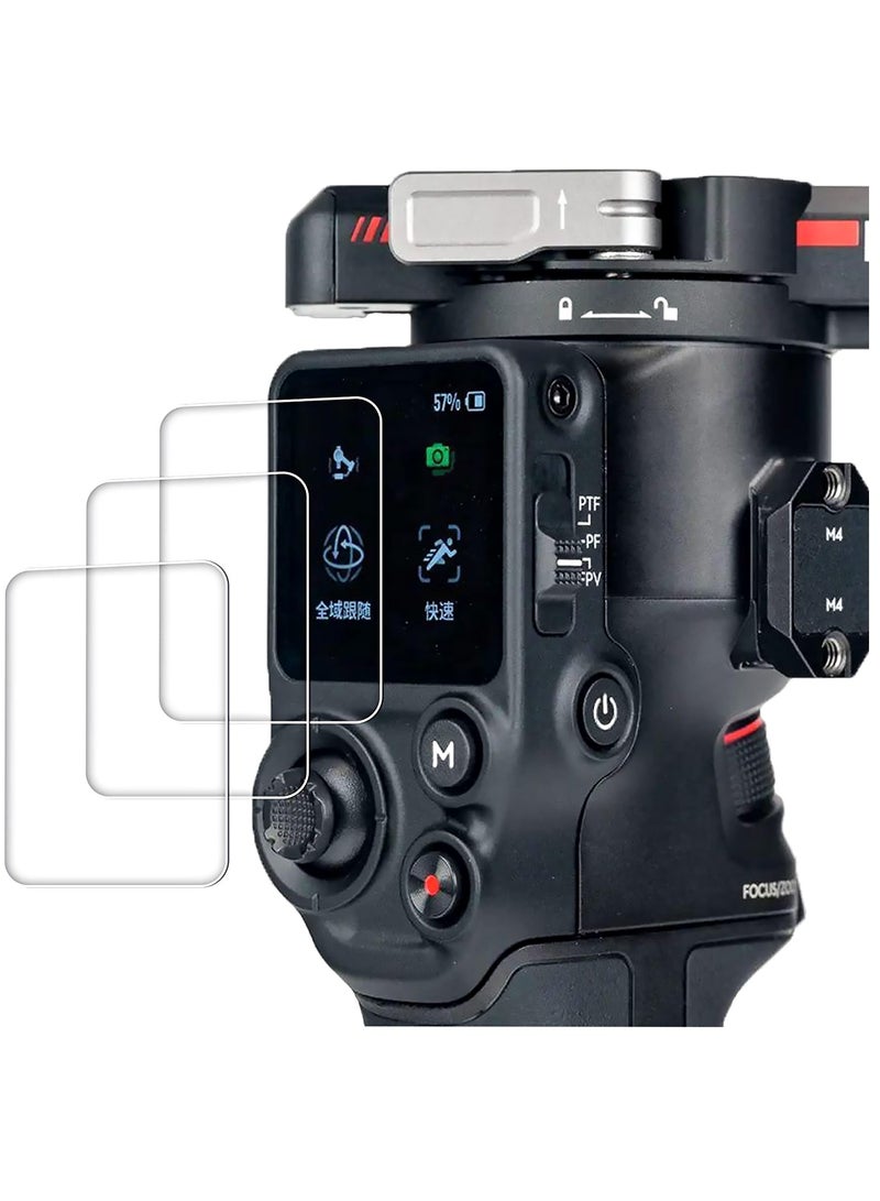 Tempered Glass Screen Protector for DJI RS3 / RS3 Pro Handheld Gimbal Stabilizer - Durable Protection for Your Camera Stabilizer Display - Image 1