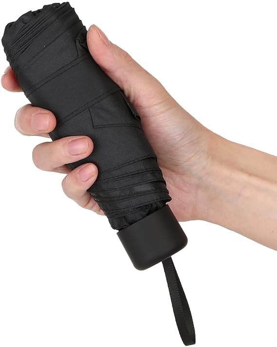 FLUZOV UV protection Umbrella Automatic open close for rain and sun protection 3 fold umbrella for men women kids boys girls big size large three fold stylish folding under windproof travel - Image 1