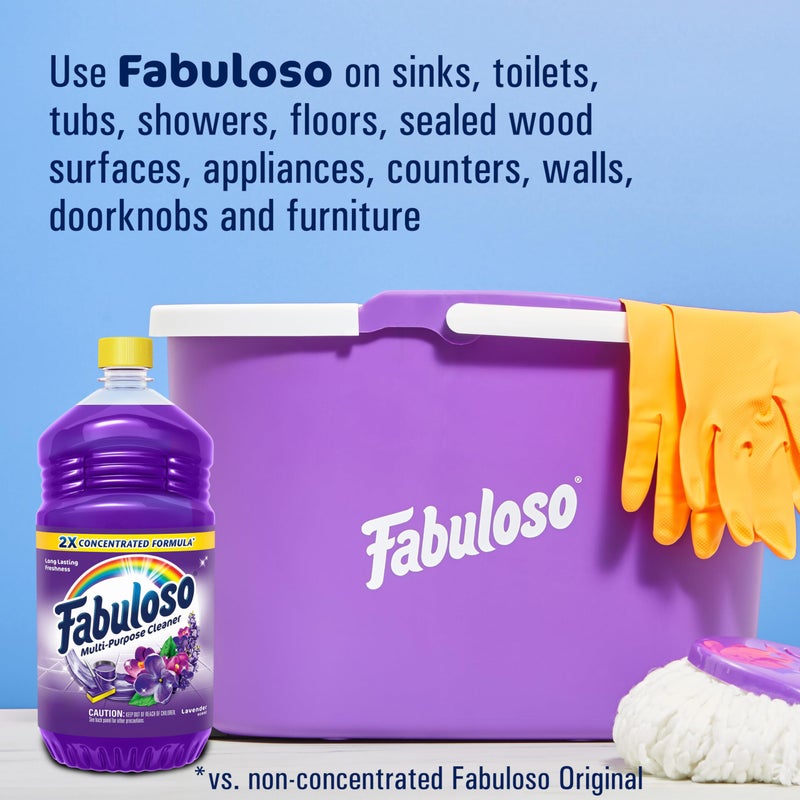 Fabuloso All-Purpose Cleaner, Lavender - 33.8 Fluid Ounce - Image 5