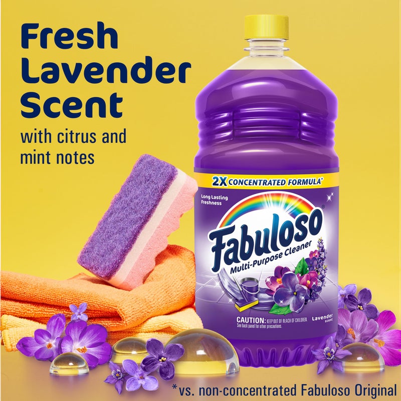 Fabuloso All-Purpose Cleaner, Lavender - 33.8 Fluid Ounce - Image 3