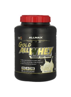 Allmax ALLMAX, GOLD ALLWHEY®, Premium Whey Protein, French Vanilla, 5 lbs (2.27 kg)  - Image 1