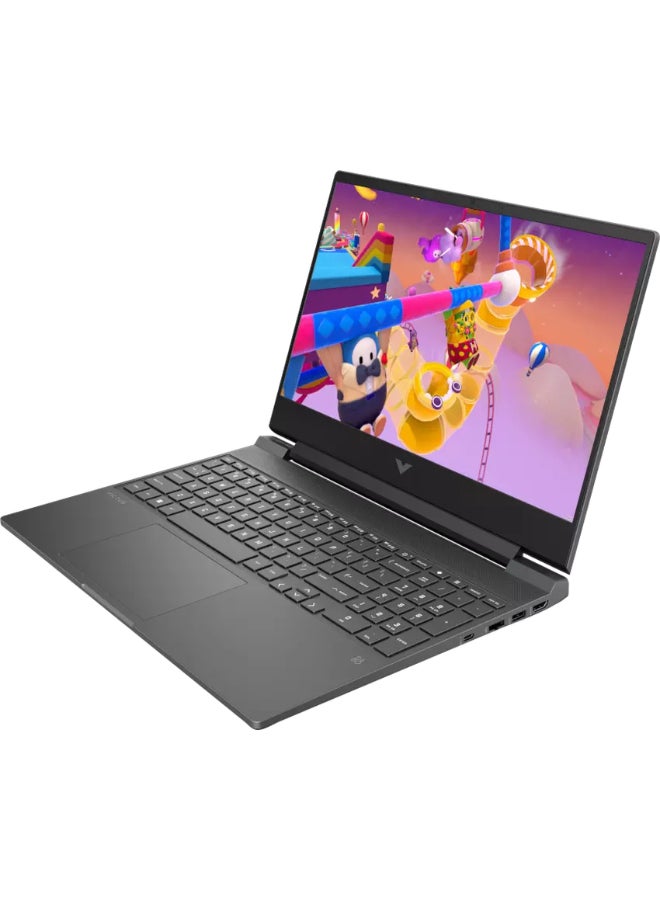HP لابتوب فيكتوس للألعاب بشاشة 15.6 بوصة بدقة Full HD (1920X1080) ومعدل تحديث 144Hz، مع معالج Core i7-13620H/ذاكرة RAM سعة 16GB من نوع DDR5/قرص SSD سعة 1TB/بطاقة رسومات Nvidia GeForce RTX 5050 بسعة 8GB/نظام تشغيل Windows 11/ - Image 2