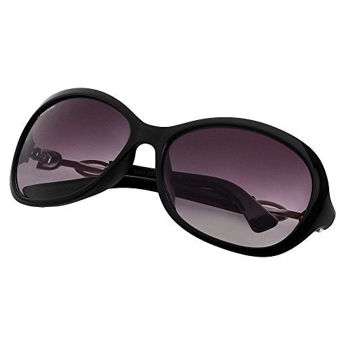Creature Gaga Cat-Eye Oversize Sunglasses For Girls(Lens-Purple||Frame-Black||GAGA-007) - Image 4