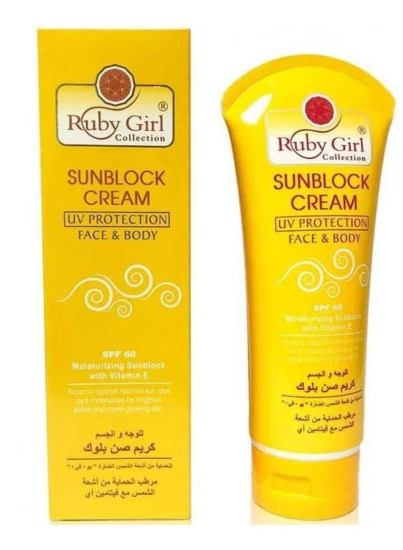 روبي جيرل كريم واقي شمس للوجه و الجسم من روبي جيرل - Image 1