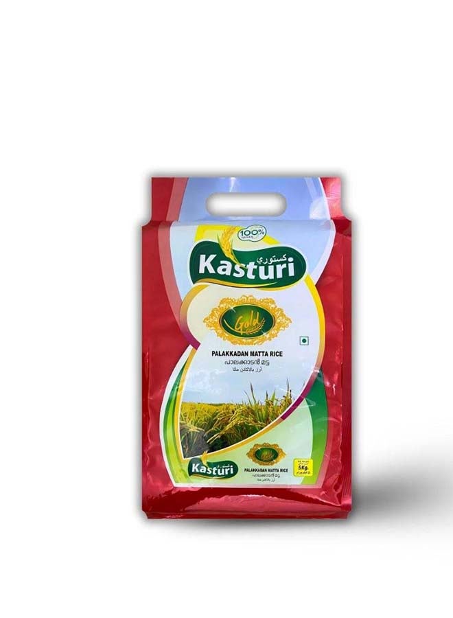KASTURI Premium PALAKKADAN MATTA RICE, KERALA Ari, KAJE RICE  - 2 KG Bag