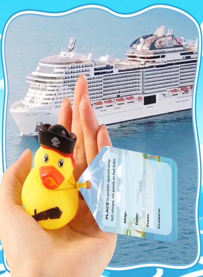 بروديوت مجموعة إخفاء البط المطاطي للرحلات البحرية تتضمن 15 قطعة من البط المطاطي و15 علامة بط للرحلات البحرية و20 شريطًا مطاطيًا لبط السفن السياحية، أساسيات التخفي - Image 3