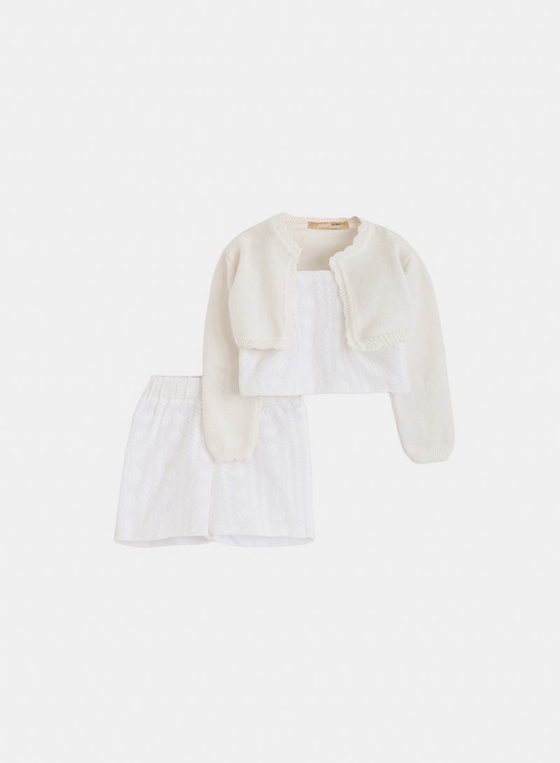 Junior Baby Girls Bolero knitwear - Image 3