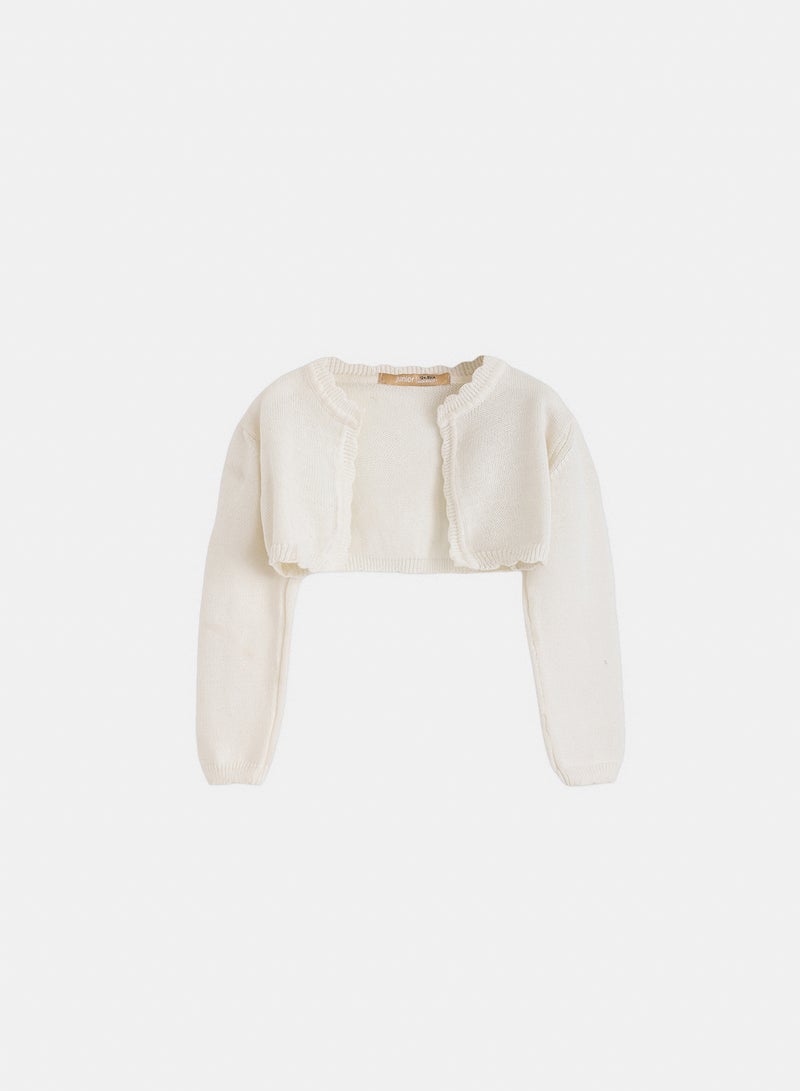 Junior Baby Girls Bolero knitwear - Image 1