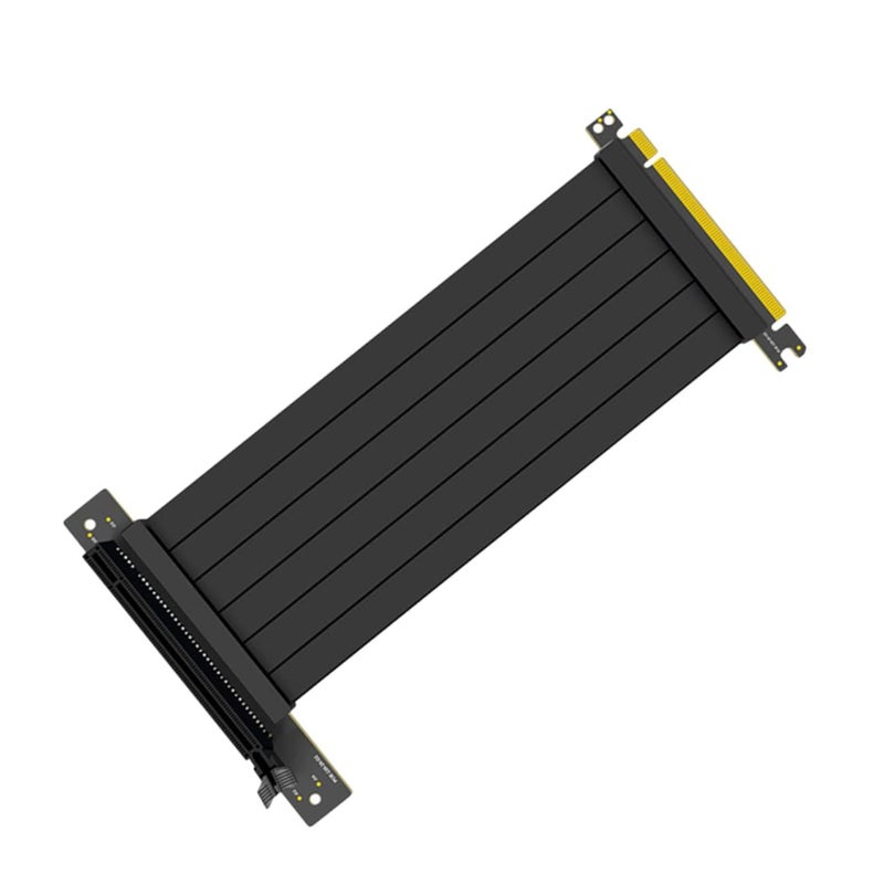PCI Express Riser Cable 90 Degree Extension Adapter Black 50cm for Stable Graphics Card Connection Gaming PC - Image 2