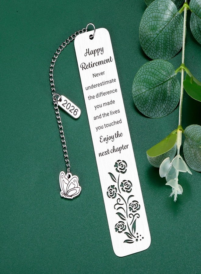 FOOZDEEVAAQ Happy Retirement Gifts for Women 2026 Retirement Gift for Woman Coworker Employee Friends Retired Teacher Nurse Boss Going Away Gifts for Coworkers Leaving Gift for Women Goodbye Farewell Bookmarks - Image 2