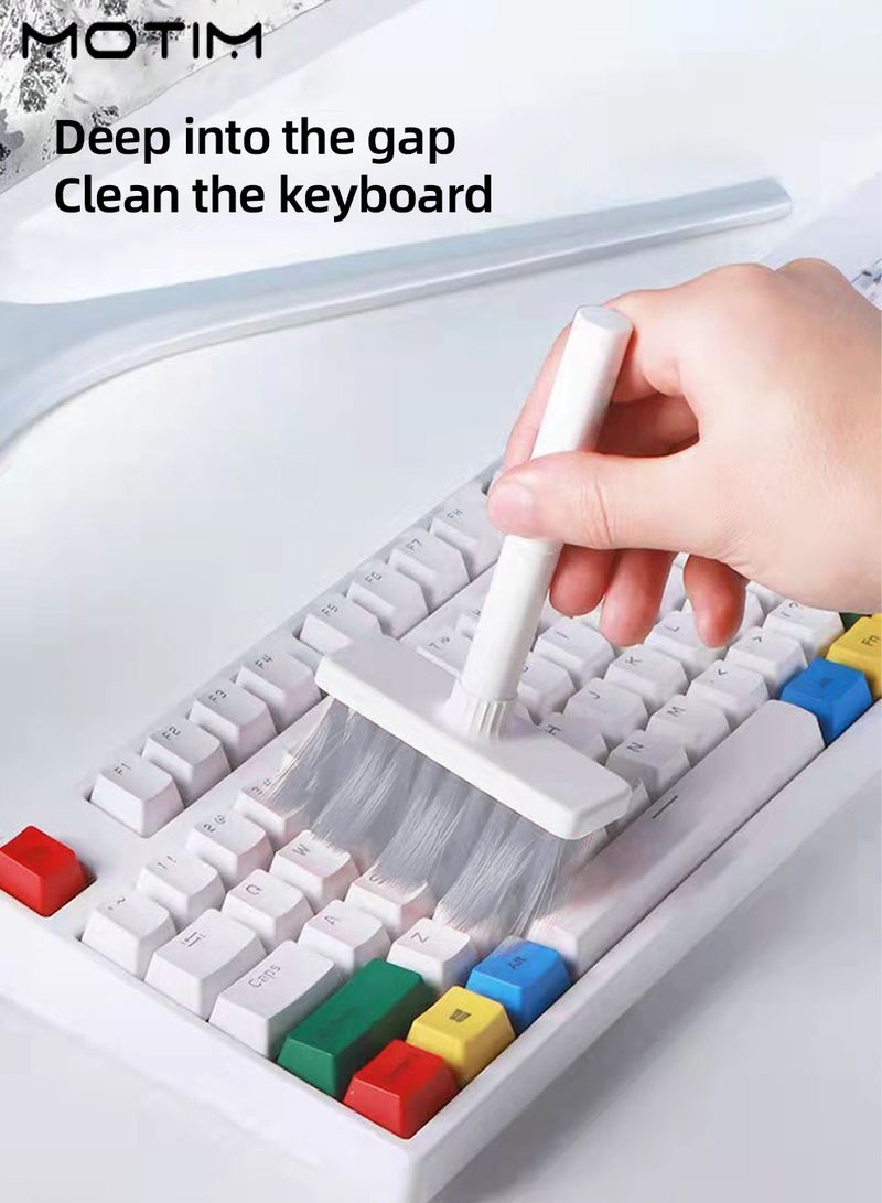 Motim 5 in 1 Airpods Cleaner Keyboard Soft Cleaning Brush Earbuds Cleaning Pen Laptop Computer Cleaning Tool Kit with Keycap Puller  - Image 4