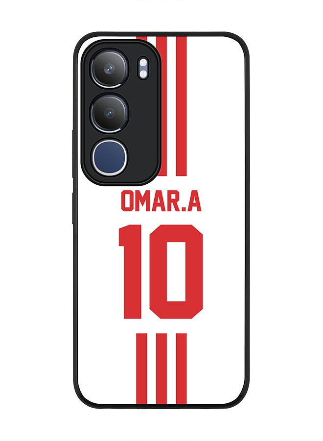 Stylizedd For vivo Y19s / Y19s Pro Case,Slim fit Camera Protection, Shockproof Thin Phone cover  - Football - UAE,  Omar.A
