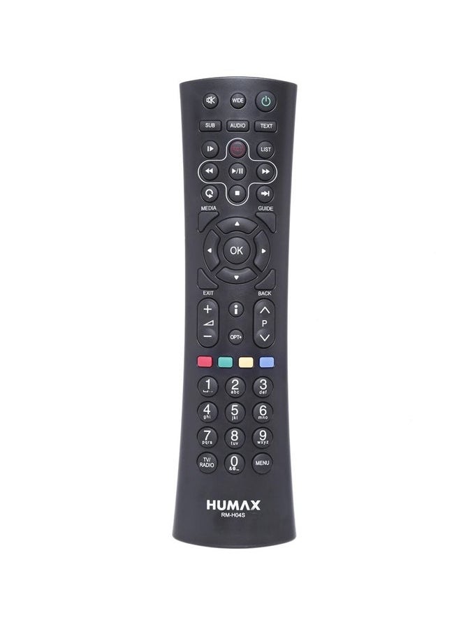 Humax Satellite Receiver Remote Control For Humax Black  - Image 1