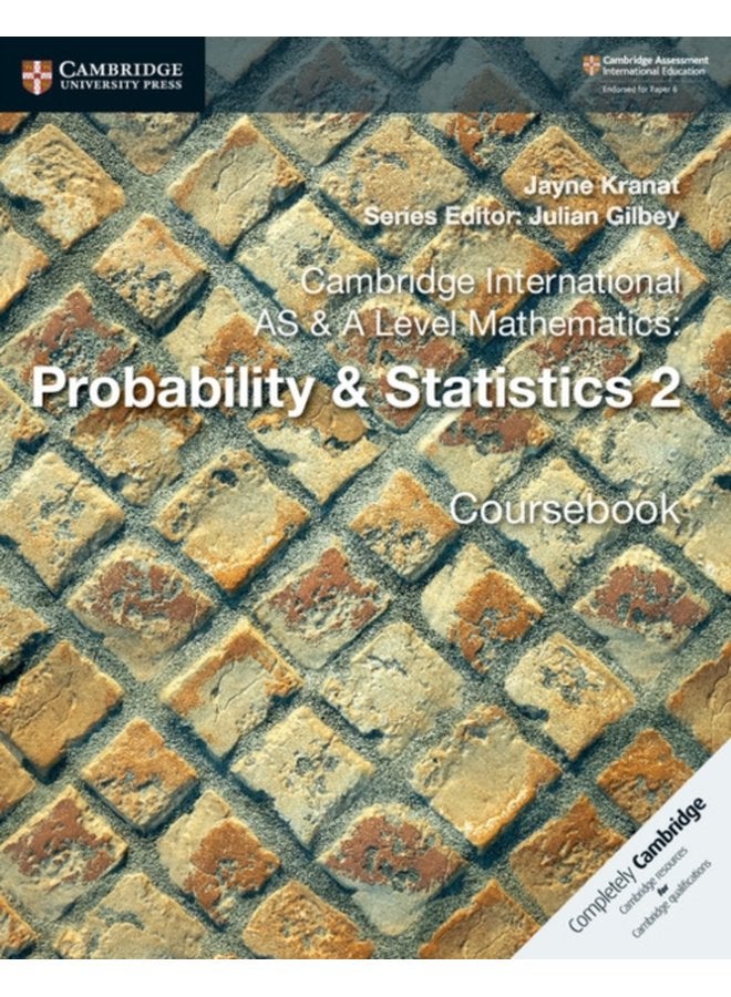 Cambridge International AS A Level Mathematics Probability Statistics 2 Coursebook - Paperback