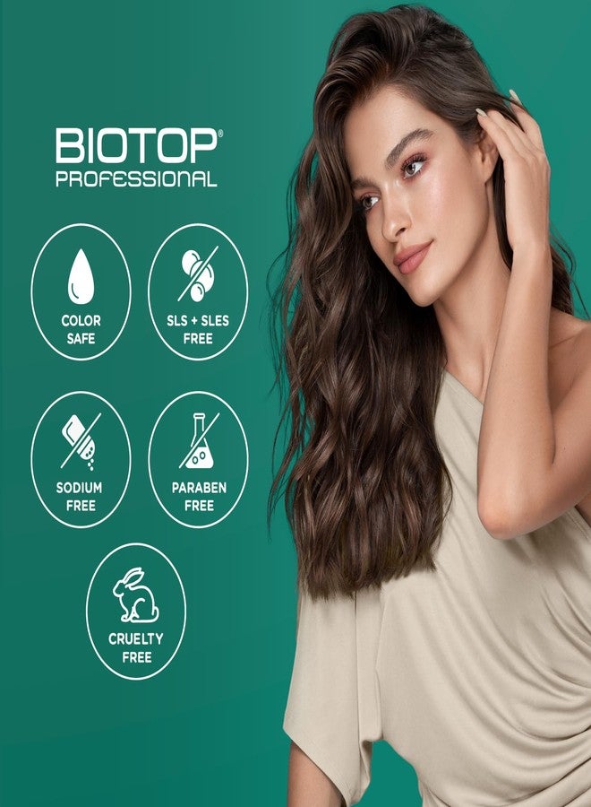 Biotop Professional 09 Clarifying Shampoo - Gentle Shampoo & Scalp Cleanser for Build Up - Formulated with Azelaic Acid to Calm the Scalp & Reduce Oil Production - Cruelty-Free Hair Care (16.9oz) - Image 4