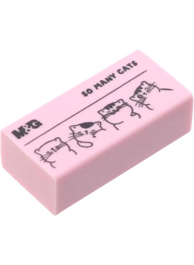 M&G So Many Cats Eraser, Fun Correction for Kids’ Art, Soft & Clean Erase - Assorted Color - Image 3