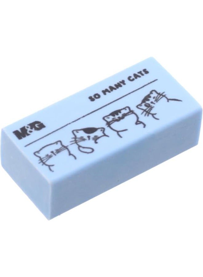 M&G So Many Cats Eraser, Fun Correction for Kids’ Art, Soft & Clean Erase - Assorted Color - Image 1