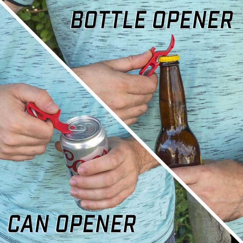 GoPong جهاز فتح زجاجات البيرة GoPong Ultimate Beer Shotgun - أداة سلسلة مفاتيح 10 عبوات - رائعة كهدايا للحفلات، والتخييم والمزيد - اختر لونك - Image 5