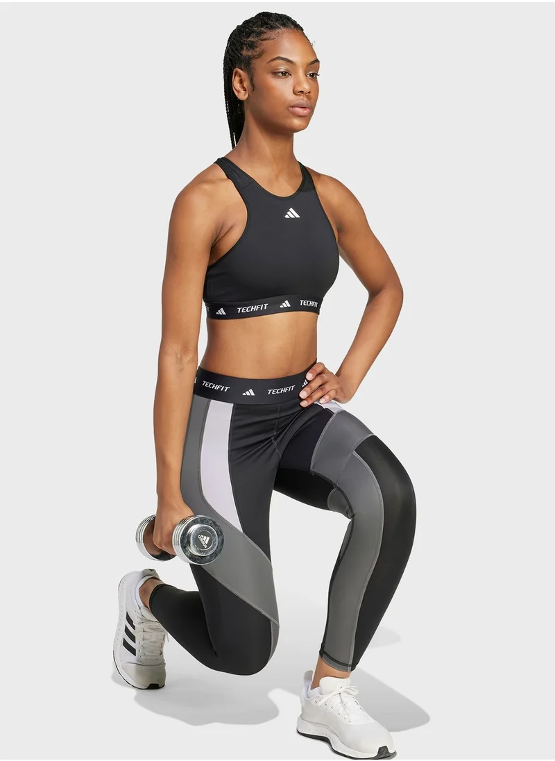 Adidas Techfit 7/8 Colorblock Leggings