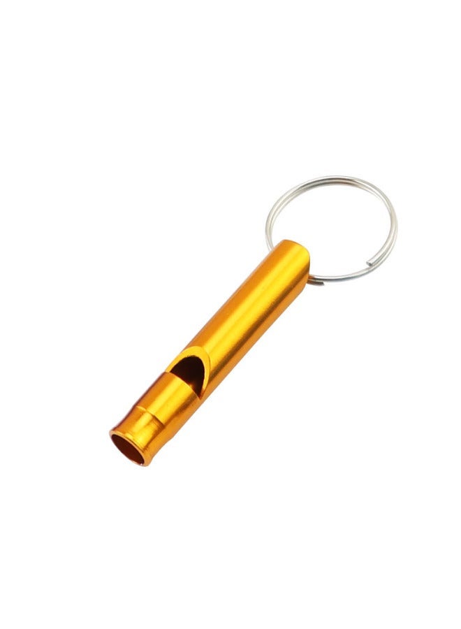 Generic Metal Whistle Outdoor Small Size Aluminum Alloy Keychain Survival Lifesaving Supplies Wholesale-Color:Red - Image 5