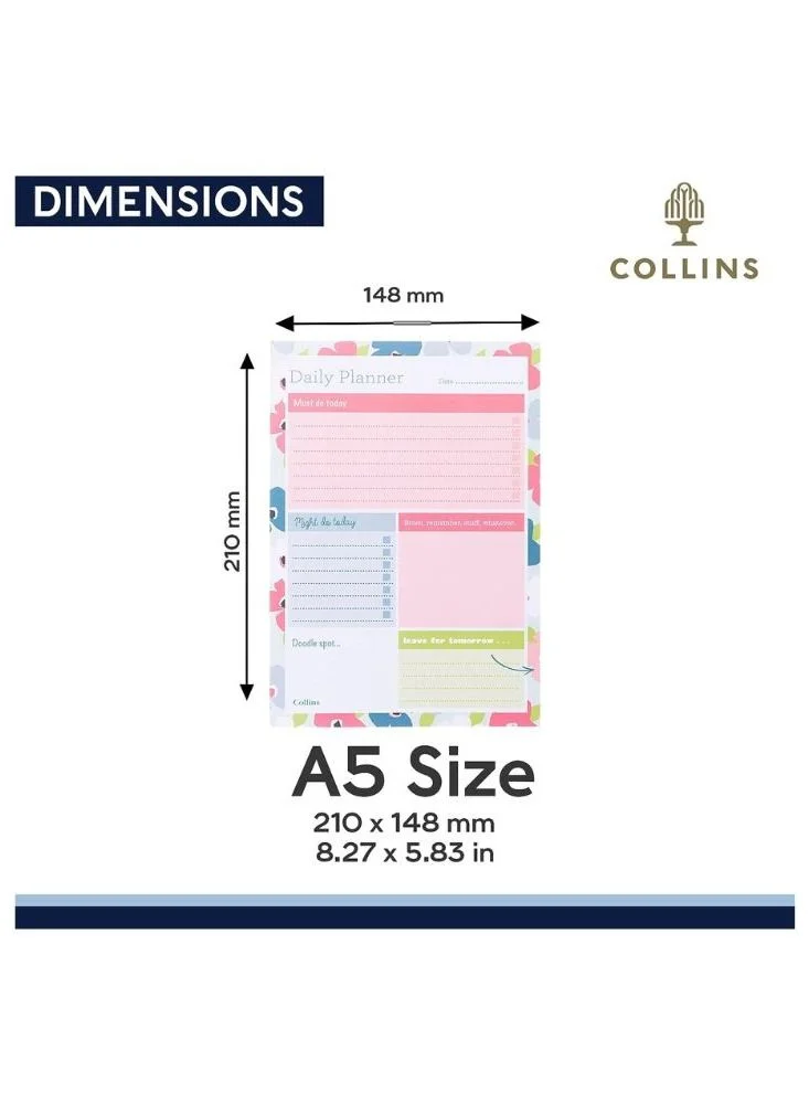 Collins Collins A5 Daily Desk Pad