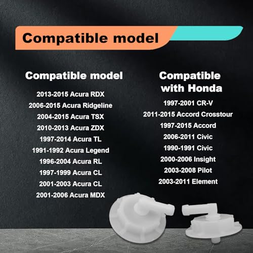 stymart Radiator Coolant Reservoir Expansion Tank Cap w/Joint Compatible with Honda Acura Accord Civic Pilot Insight Element Replace# 19106-RNA-A48 - Image 3