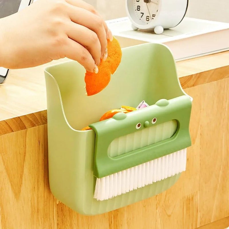 7 Seas 7Seas Compact Broom and Dustpan Set for Kitchen Countertops Portable Mini Cleaning Tool Mini Broom Dustpan Set Perfect for Table Desk and Small Spaces Handheld Dustpan with Broom Set - Image 2