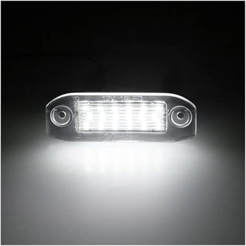 Vuzmode 2PCS Xenon White License Plate Lights for Volvo - Image 4