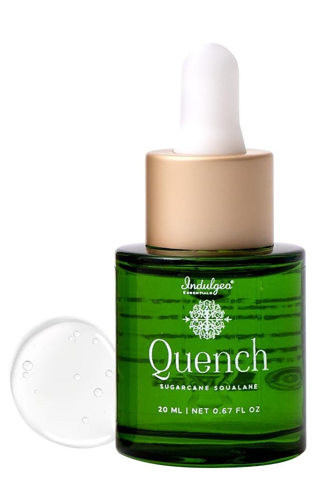 Indulgeo Essentials Quench 100% Organic Sugarcane Squalane Oil 20 ml - Image 1