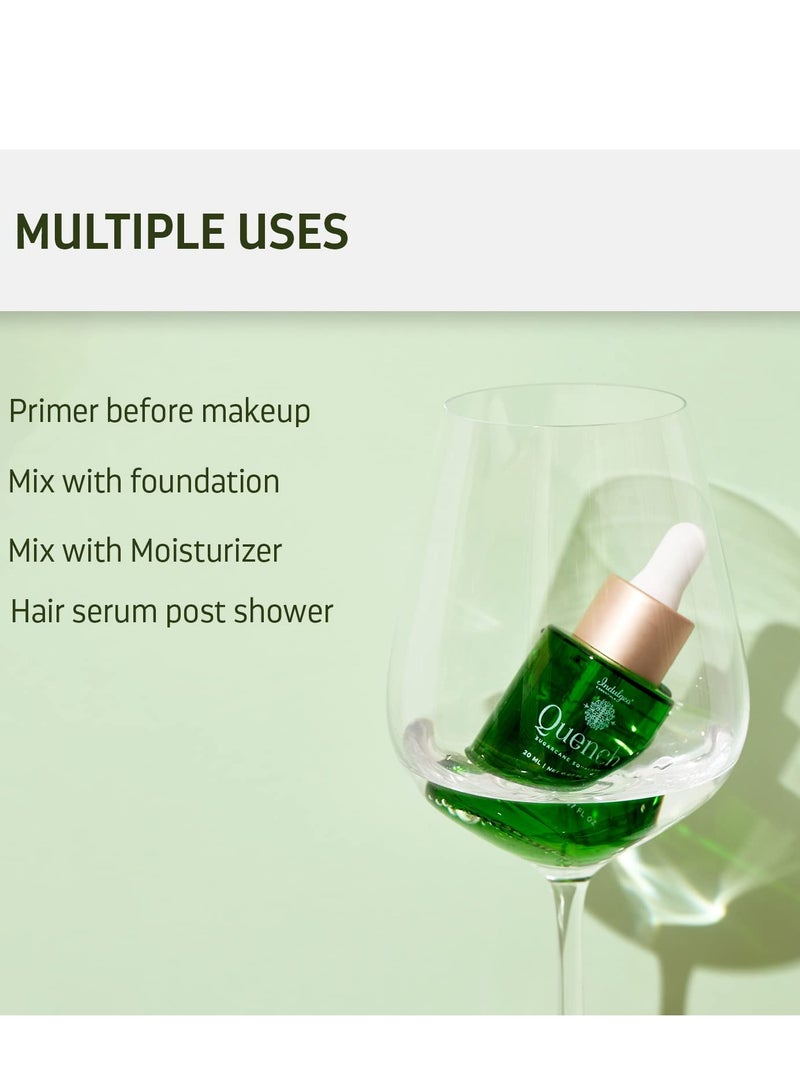 Indulgeo Essentials Quench 100% Organic Sugarcane Squalane Oil 20 ml - Image 5