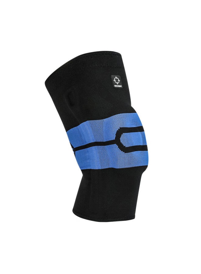 Rigorer Basketball Knee Pads Meniscus Protection Sports Leg Guards Z318330201 Pure Black/blue L - Image 1