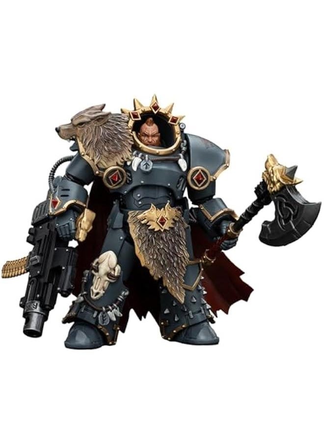 Generic - JOYTOY Warhammer The Horus Heresy Series, Space Wolves Hvarl Red-Blade JT00140, 1/18 Scale Action Figure - Image 1