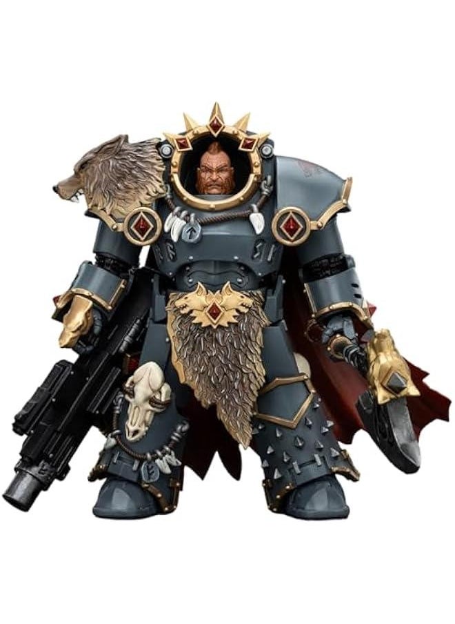 Generic - JOYTOY Warhammer The Horus Heresy Series, Space Wolves Hvarl Red-Blade JT00140, 1/18 Scale Action Figure - Image 1