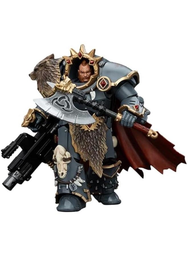 Generic - JOYTOY Warhammer The Horus Heresy Series, Space Wolves Hvarl Red-Blade JT00140, 1/18 Scale Action Figure - Image 1
