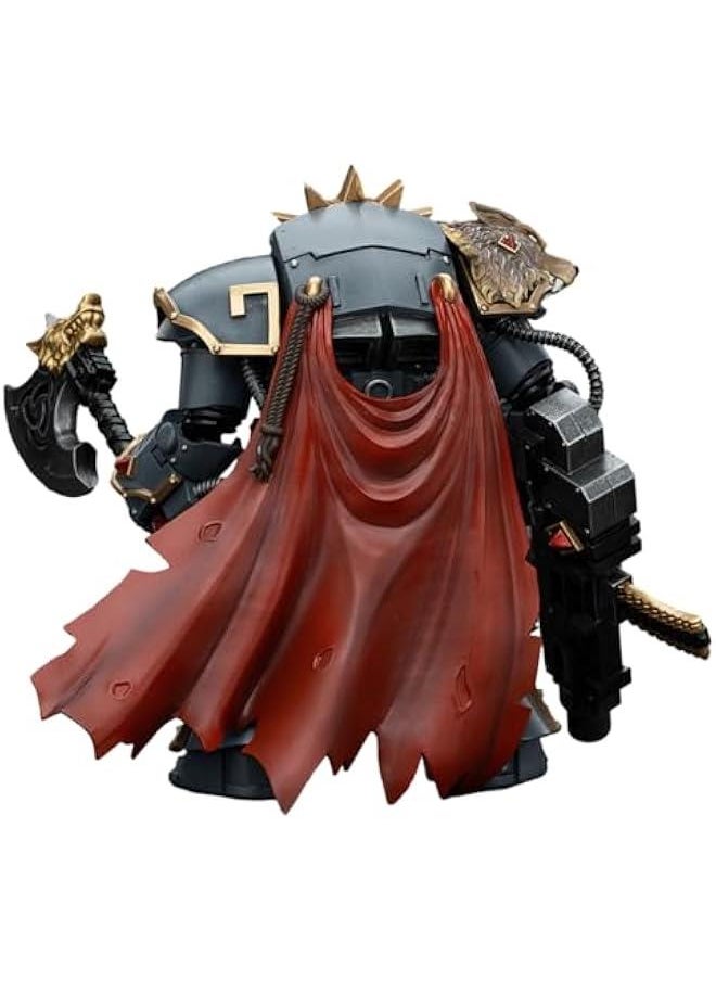 Generic - JOYTOY Warhammer The Horus Heresy Series, Space Wolves Hvarl Red-Blade JT00140, 1/18 Scale Action Figure - Image 1