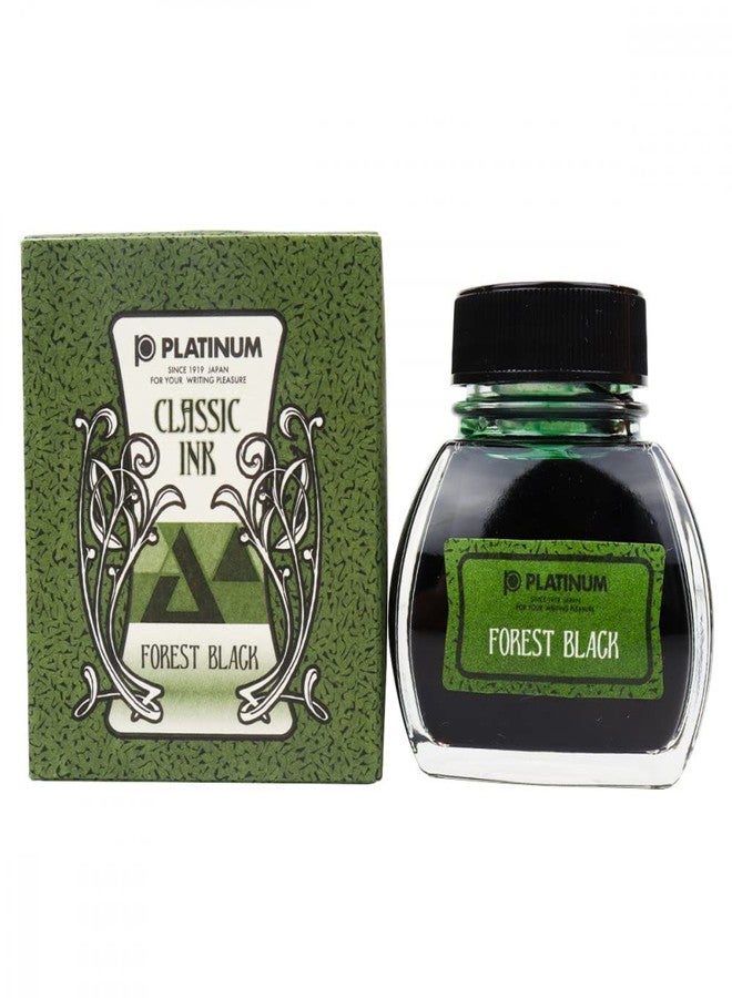 Platinum Classic Ink 60ml Forest Black - Image 1