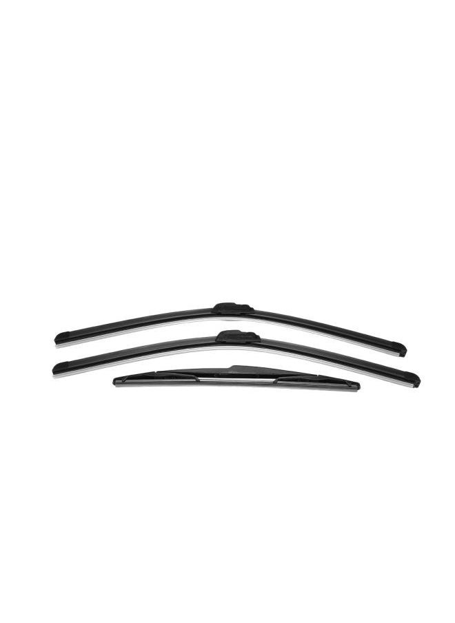 NIBEMINENT 3-Piece Replacement Windshield Wiper Blades Set  - Image 3