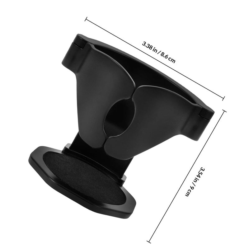 Universal Car Air Vent Cup Holder Black Compatible with Most Vehicles for Water Bottles Coffee Cups - Image 3