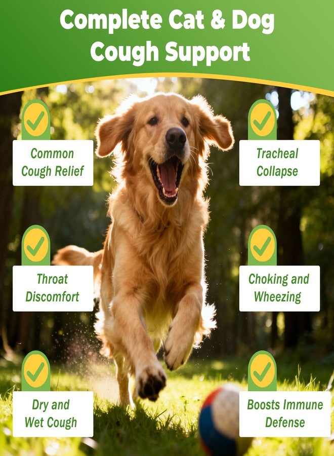 VivaElixir Dog Cough Powder–Relieves Cough, wheezing, tracheal Collapse, and Throat Irritation–Respiratory Health–Immune Support for Dogs in Kennel or Seasonal Challenges–All-Natural Herbal + Vitamin Blend–90g - Image 2