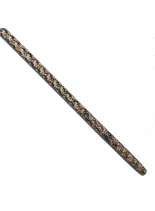 A walking stick made of Aswan beech wood, white, fully engraved, for men - Image 3