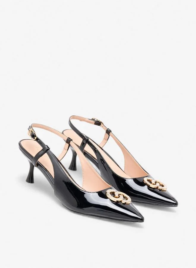 سيليست Women Embellished Kitten Heel Shoes