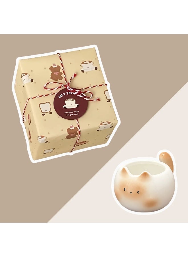 كوب قطة، كوب ماء، هدية تذكارية، كوب قهوة - Image 1