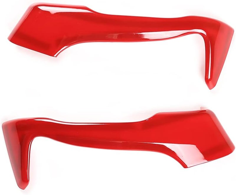 igersaw YIWANG ABS Carbon Fiber Inner Door Handle Covers for Subaru BRZ & Toyota 86 (2013-2020) - Red - Image 2