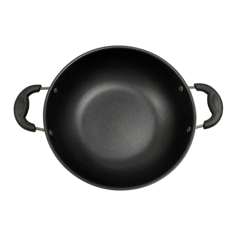 Black Diamond Pari 26 mm NonStick Kadai Without lid with Bakalite Handle - Image 2