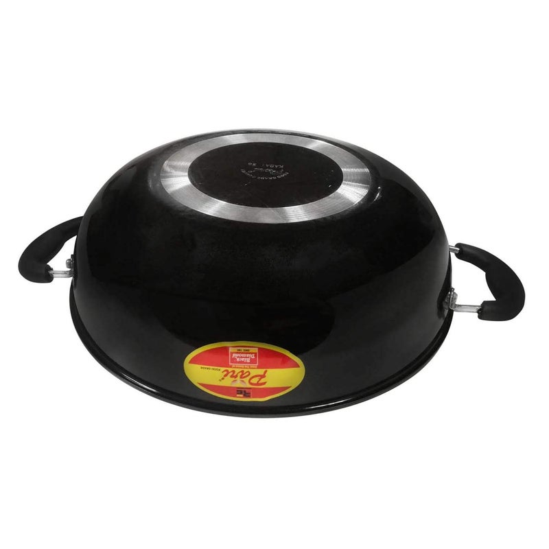 Black Diamond Pari 26 mm NonStick Kadai Without lid with Bakalite Handle - Image 4