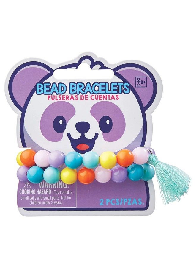 Amscan Tassel Bracelet Set 3 7/10' ; Multicolor ; 2 Pcs. - Image 2