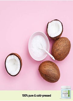 Sky Organics A Virgin Coconut Oil By Sky Organics (16.9 Oz) Usda Organic Coconut Oil Cold-Pressed Kosher Cruelty-Free Unrefined Coconut Skin Moisturizer Hair Mask  - Image 3